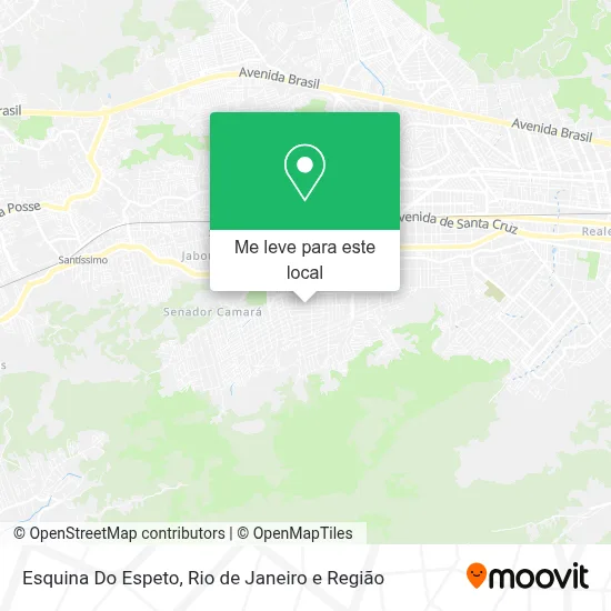Esquina Do Espeto mapa