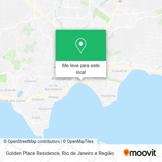 Golden Place Residence mapa