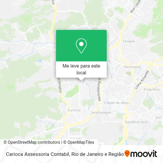 Carioca Assessoria Contabil mapa