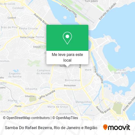 Samba Do Rafael Bezerra mapa
