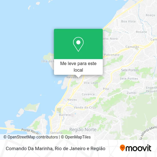 Comando Da Marinha mapa