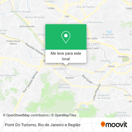Point Do Turismo mapa