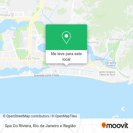 Spa Do Riviera mapa