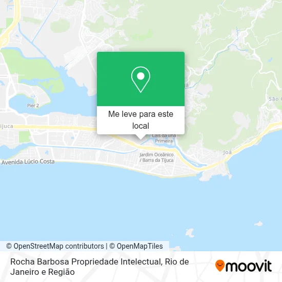 Rocha Barbosa Propriedade Intelectual mapa