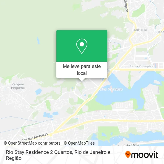 Rio Stay Residence 2 Quartos mapa