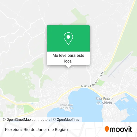 Flexeiras mapa