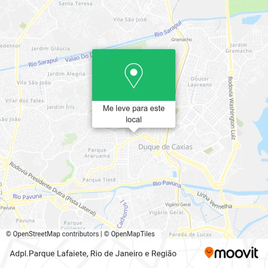 Adpl.Parque Lafaiete mapa