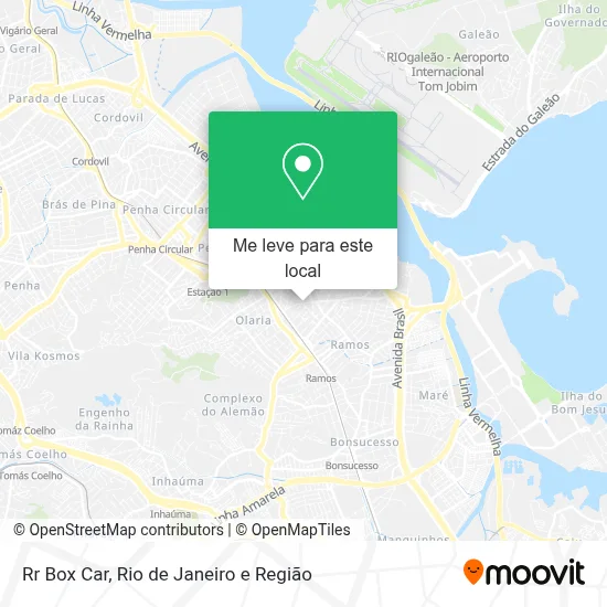 Rr Box Car mapa