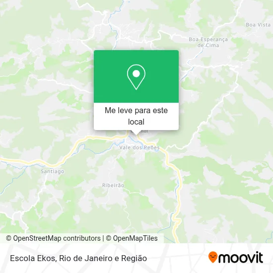 Escola Ekos mapa