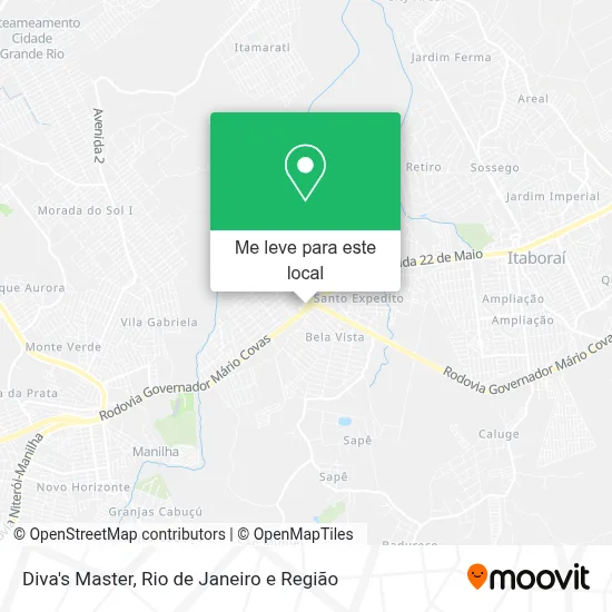 Diva's Master mapa