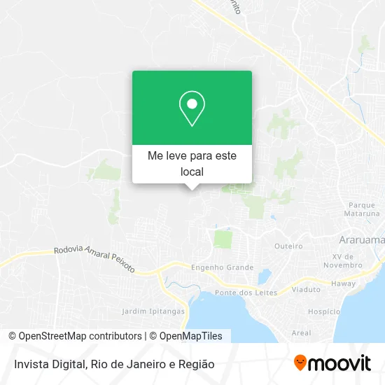 Invista Digital mapa