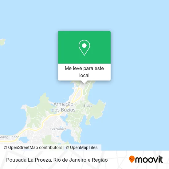Pousada La Proeza mapa