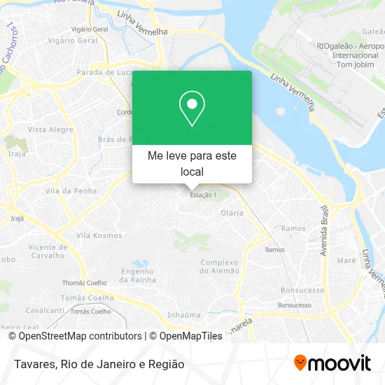 Tavares mapa