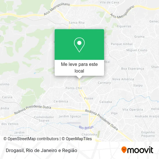 Drogasil mapa