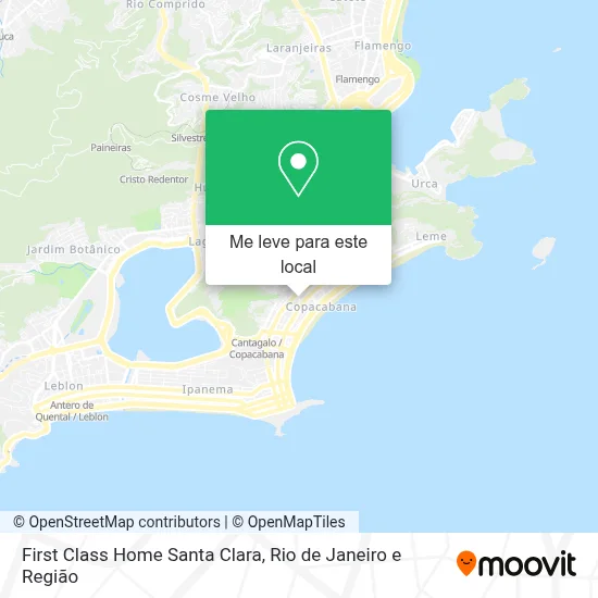 First Class Home Santa Clara mapa