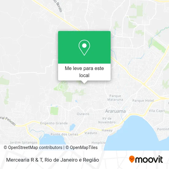 Mercearia R & T mapa