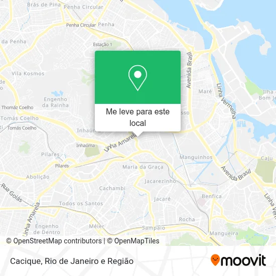 Cacique mapa