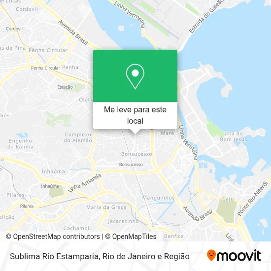 Sublima Rio Estamparia mapa