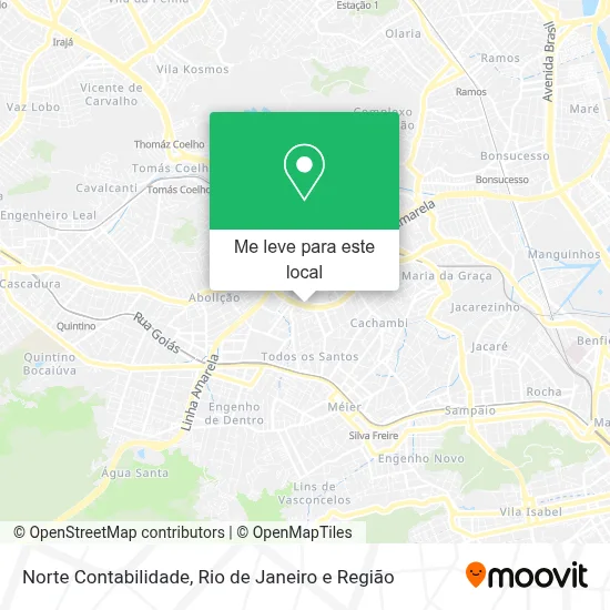 Norte Contabilidade mapa