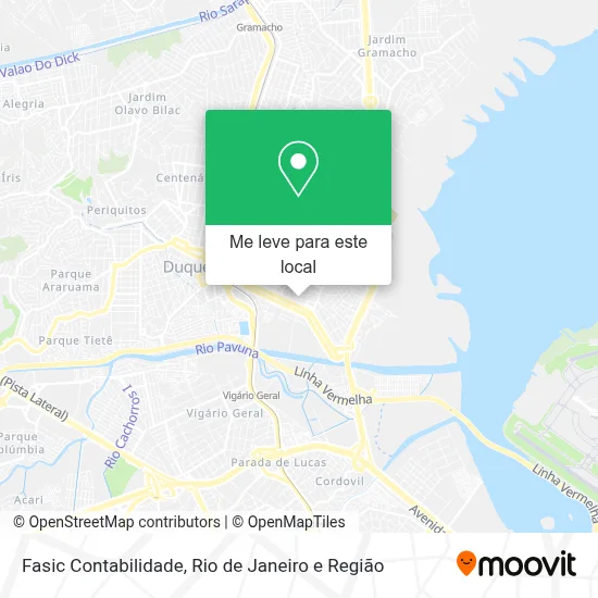 Fasic Contabilidade mapa