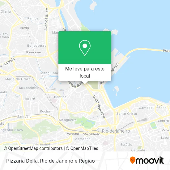 Pizzaria Della mapa