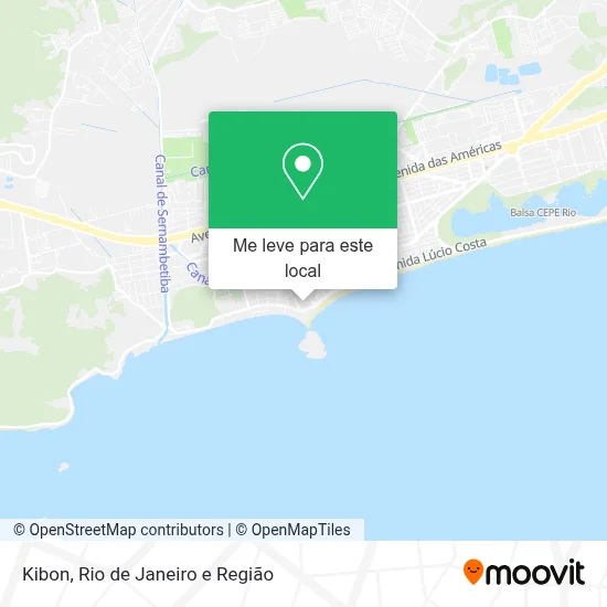 Kibon mapa