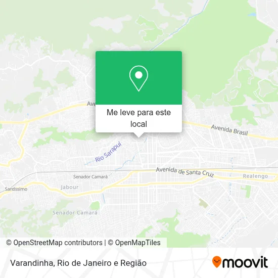 Varandinha mapa