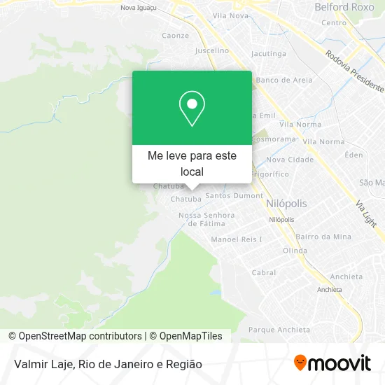 Valmir Laje mapa