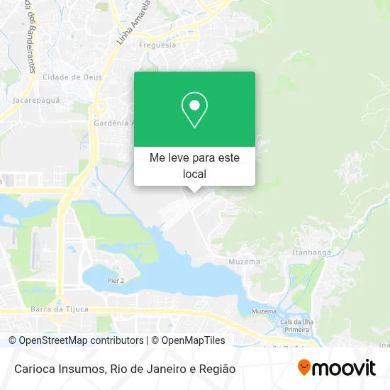Carioca Insumos mapa