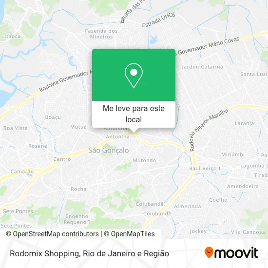 Rodomix Shopping mapa