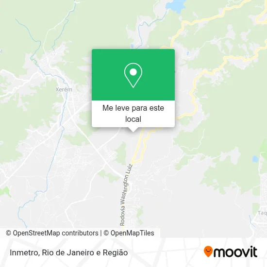 Inmetro mapa