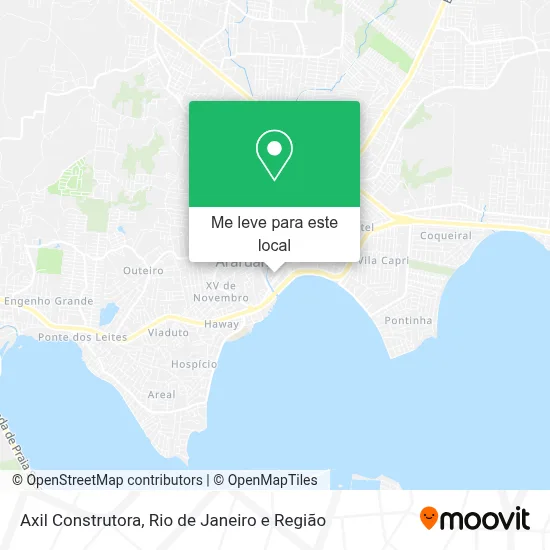 Axil Construtora mapa