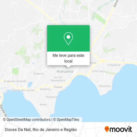 Doces Da Nat mapa