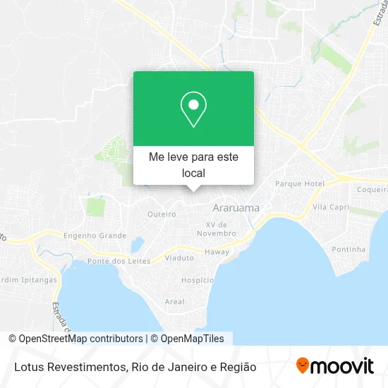 Lotus Revestimentos mapa