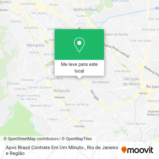 Apvs Brasil Contrate Em Um Minuto. mapa