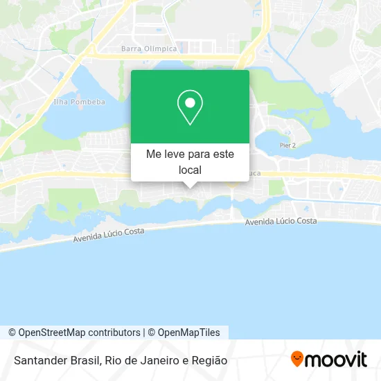 Santander Brasil mapa
