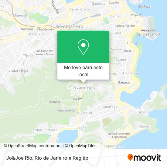 Jo&Joe Rio mapa