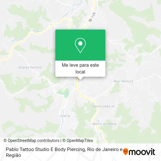 Pablo Tattoo Studio E Body Piercing mapa