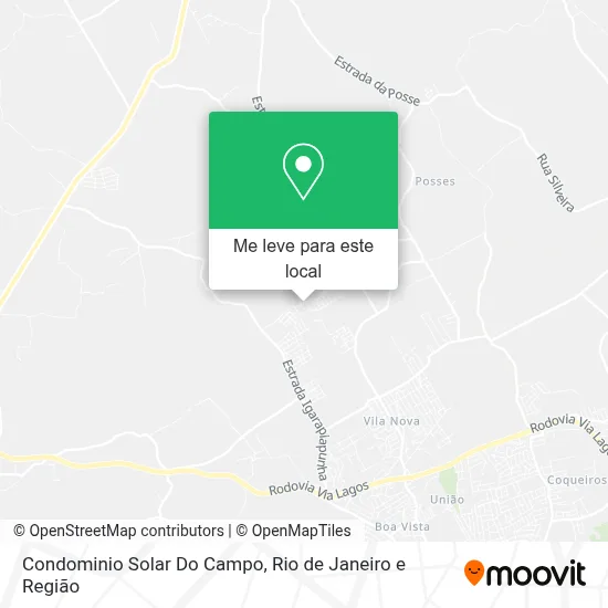 Condominio Solar Do Campo mapa
