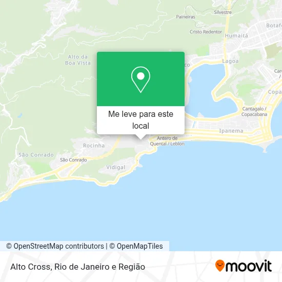 Alto Cross mapa