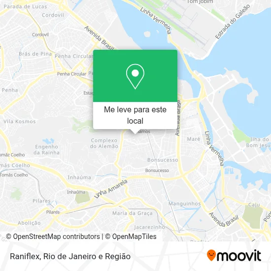 Raniflex mapa