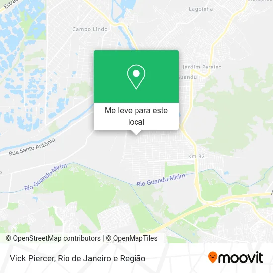 Vick Piercer mapa