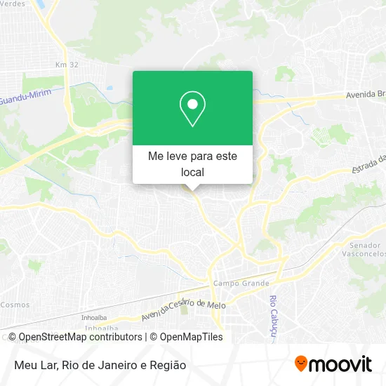 Meu Lar mapa