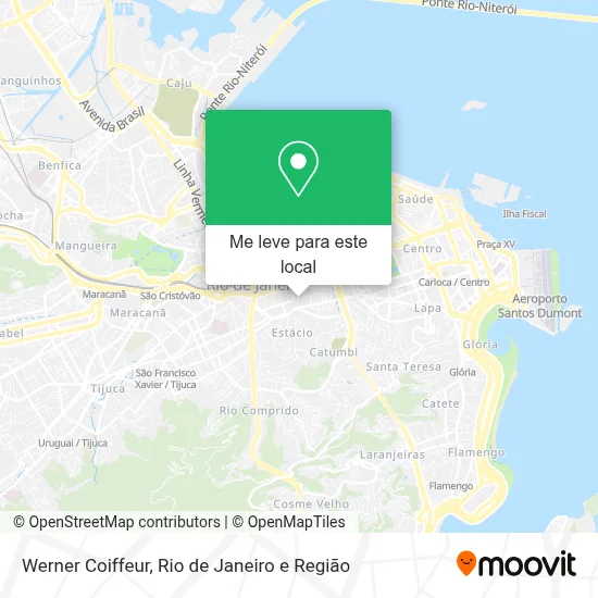 Werner Coiffeur mapa