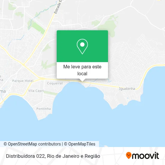 Distribuidora 022 mapa