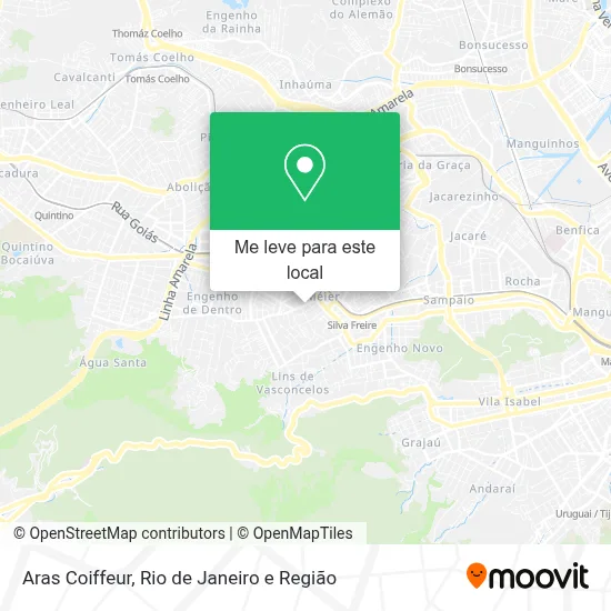 Aras Coiffeur mapa