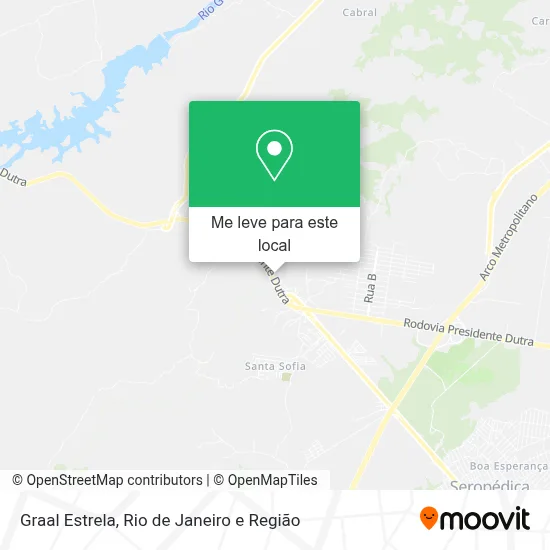Graal Estrela mapa