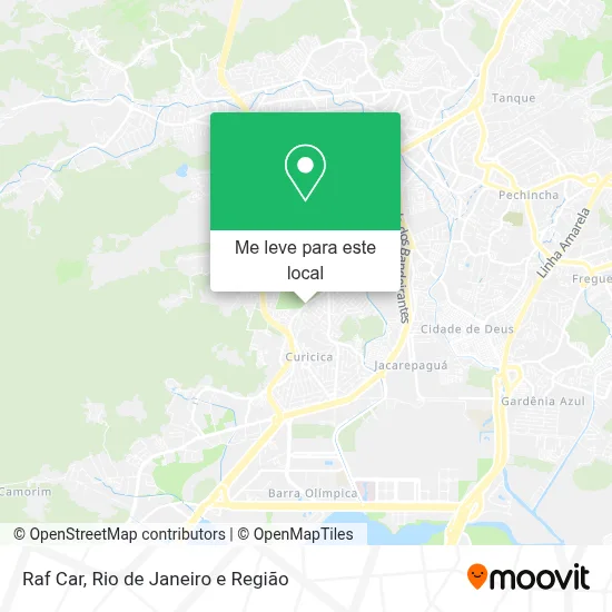 Raf Car mapa