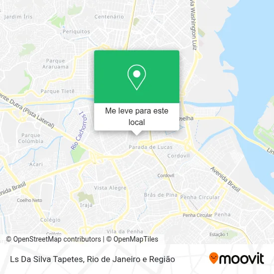 Ls Da Silva Tapetes mapa