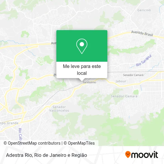 Adestra Rio mapa